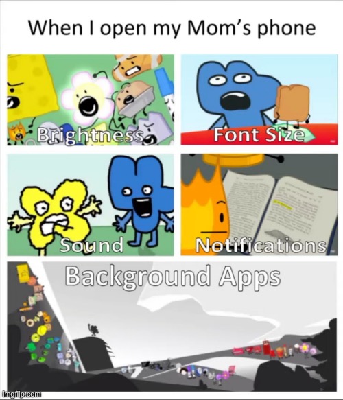 image tagged in bfdi | made w/ Imgflip meme maker
