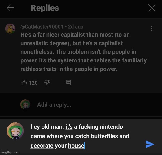 (he was talking about fucking Tom Nook) | made w/ Imgflip meme maker