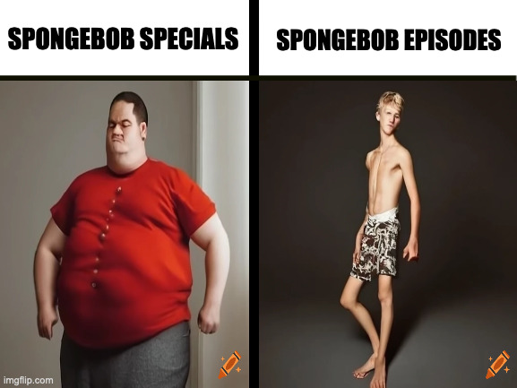 SPONGEBOB EPISODES; SPONGEBOB SPECIALS | image tagged in memes,spongebob,meme,funny,fun,relatable | made w/ Imgflip meme maker