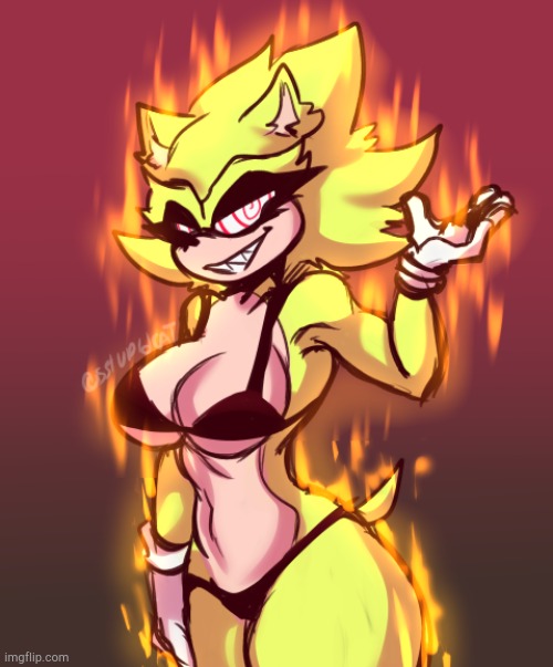 Thicc fleetway | image tagged in thicc fleetway | made w/ Imgflip meme maker