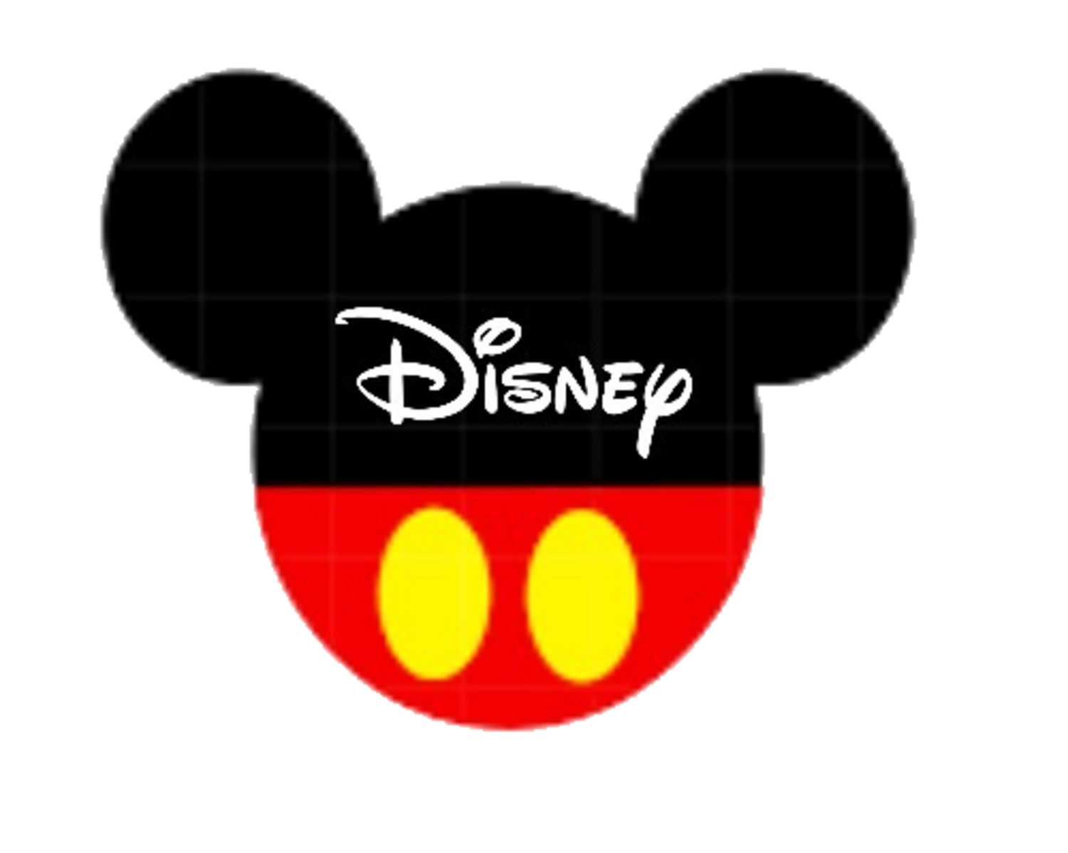 Mickey mouse logo orejas con calzones Blank Meme Template