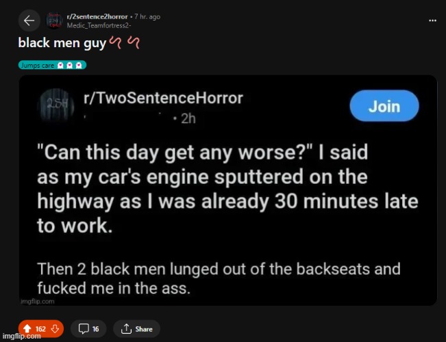 holy shit my post got 162 upvotes | made w/ Imgflip meme maker