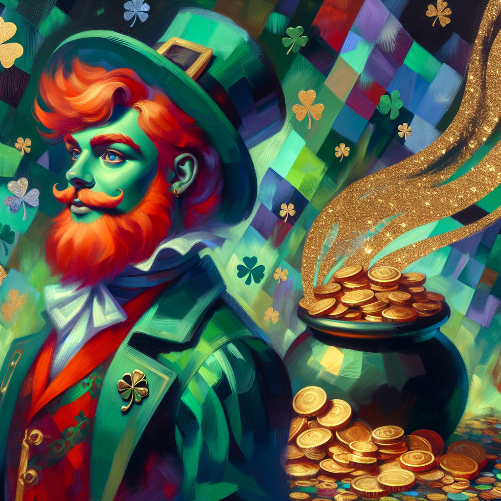 a ginger and a pot of gold Blank Meme Template