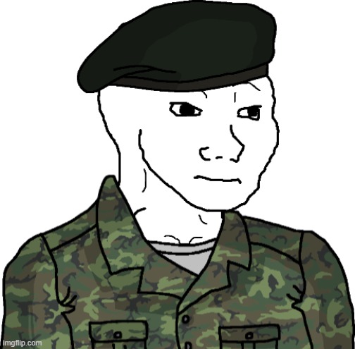 Neutral Wojak Eroican Leader | image tagged in neutral wojak eroican leader | made w/ Imgflip meme maker