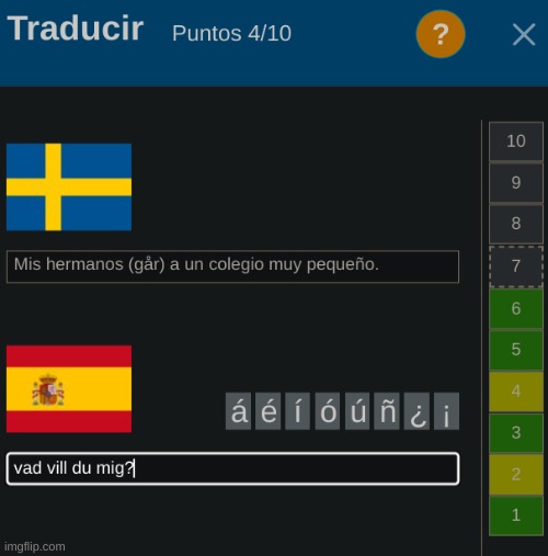 Doing spanish is not always fun. | made w/ Imgflip meme maker