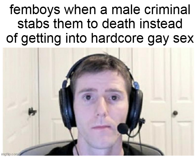 femboys when a male criminal stabs them to death instead of getting into hardcore gay sex | image tagged in sad linus | made w/ Imgflip meme maker