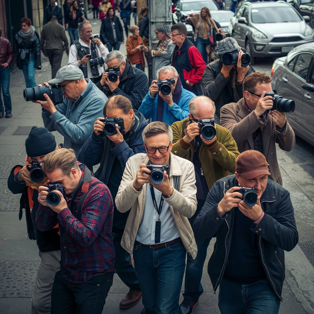 Fotografowie Blank Meme Template