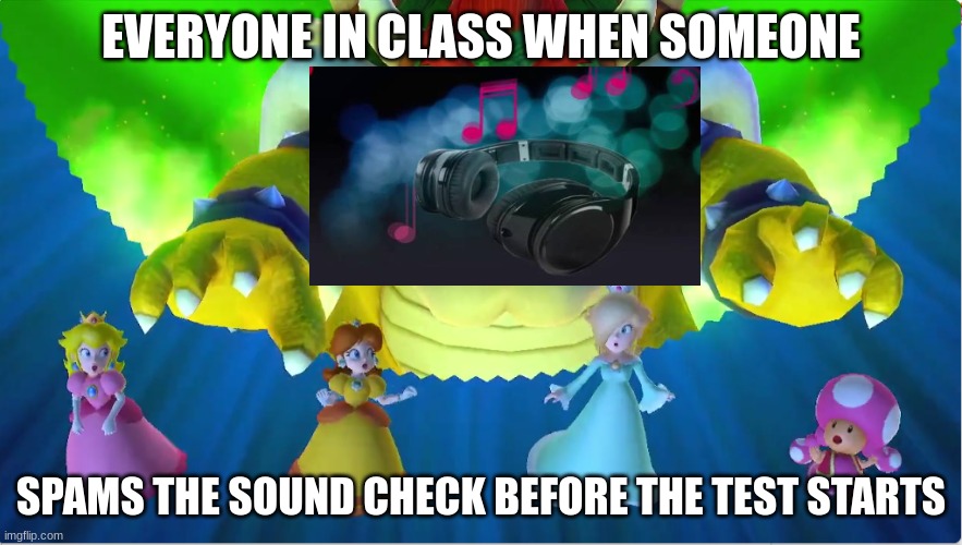 everyone in my class going crazy | EVERYONE IN CLASS WHEN SOMEONE; SPAMS THE SOUND CHECK BEFORE THE TEST STARTS | image tagged in funny | made w/ Imgflip meme maker