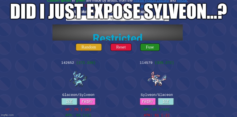 oop- | DID I JUST EXPOSE SYLVEON...? | image tagged in oops | made w/ Imgflip meme maker