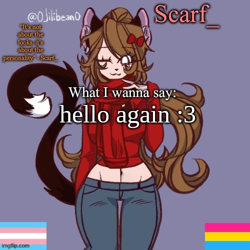 hello again :3 | made w/ Imgflip meme maker
