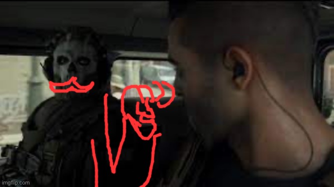 Ghost MW2 Stare | image tagged in ghost mw2 stare | made w/ Imgflip meme maker