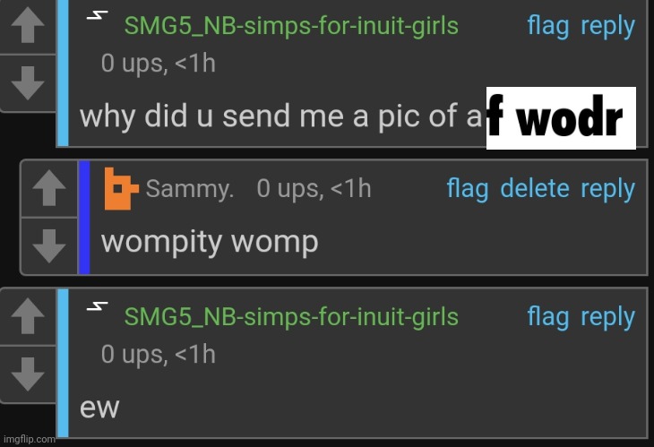 made w/ Imgflip meme maker