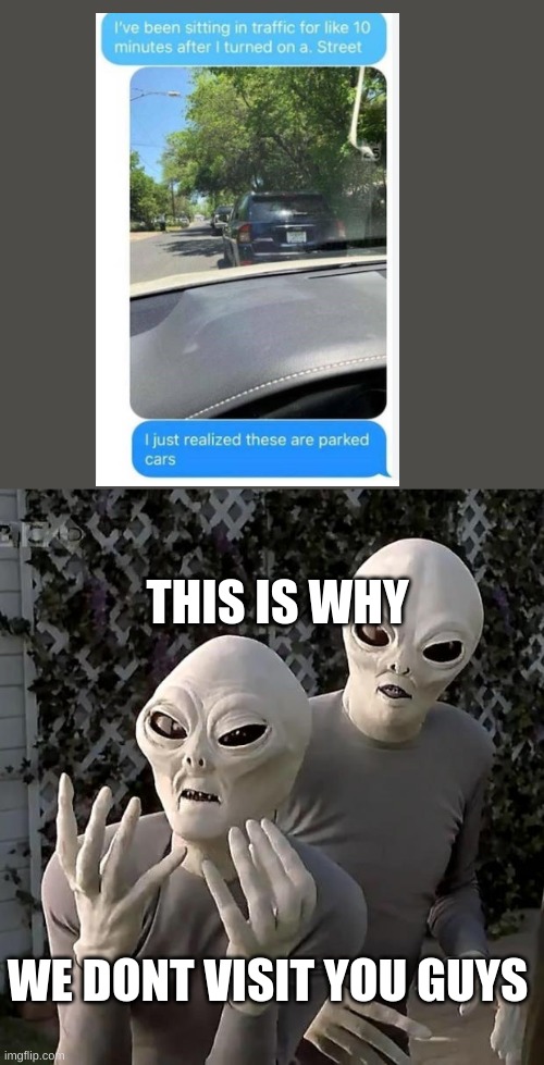 memes | THIS IS WHY; WE DONT VISIT YOU GUYS | image tagged in aliens,memes,funny memes,human stupidity,relatable memes | made w/ Imgflip meme maker