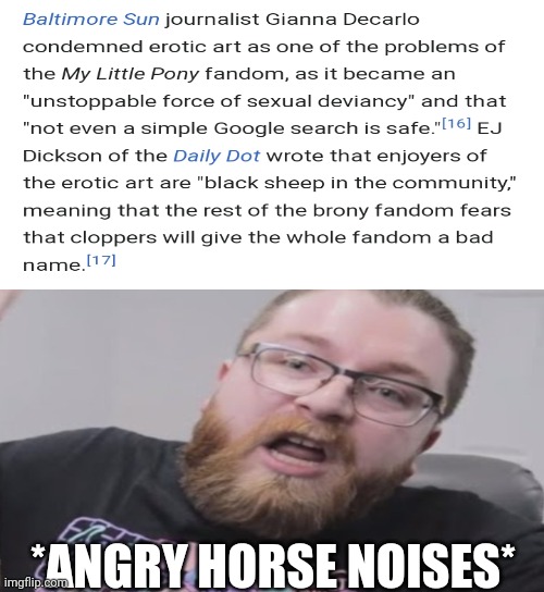 *ANGRY HORSE NOISES* | made w/ Imgflip meme maker