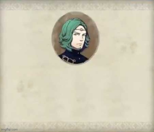 Seteth says with set text boxes Blank Meme Template