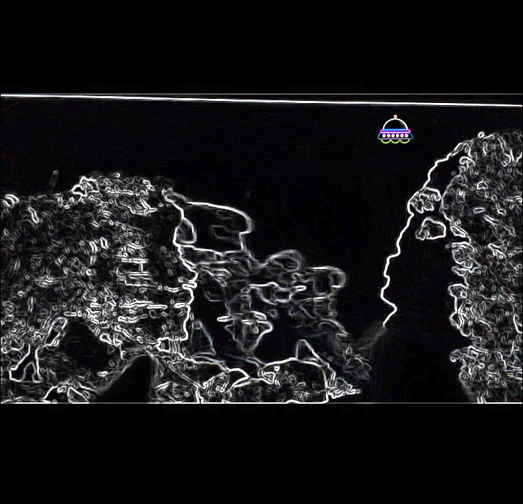 ufo sighting clipart Blank Meme Template