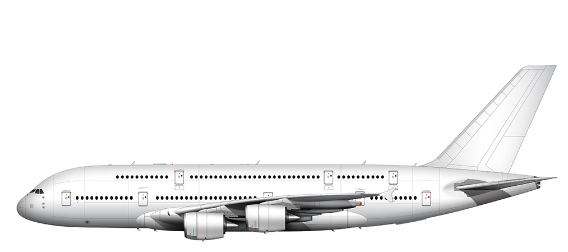 High Quality New trend, make a airliner (A380) Blank Meme Template