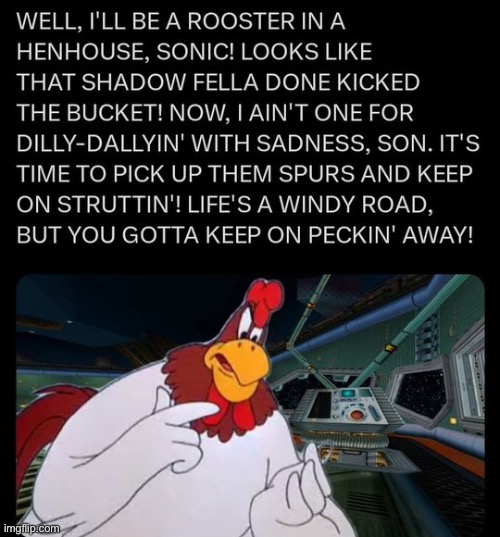 Foghorn adventure 2 | made w/ Imgflip meme maker