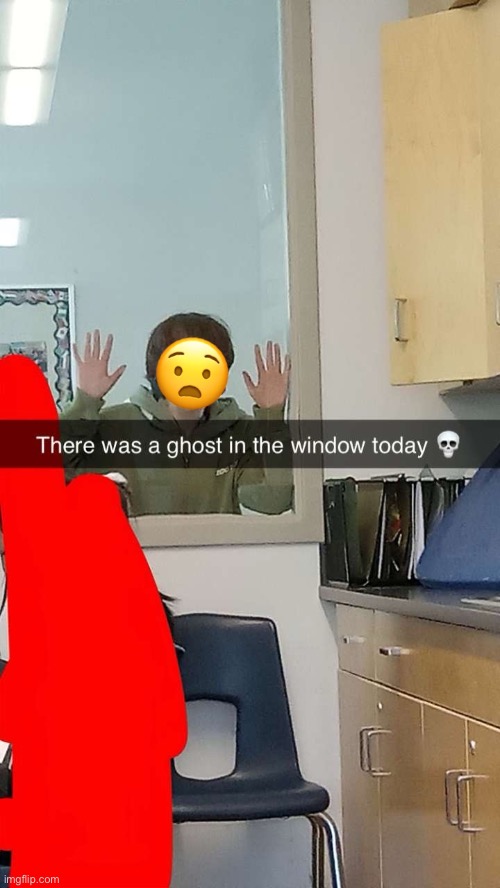 My friend’s story (that’s me in the window lmao) | made w/ Imgflip meme maker