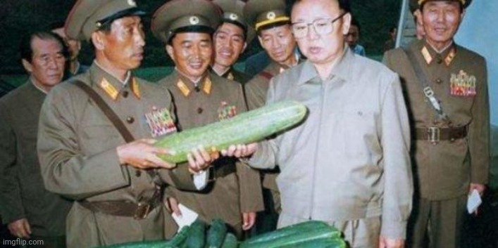 Kim Jong Ill Cucumber | image tagged in kim jong ill cucumber | made w/ Imgflip meme maker