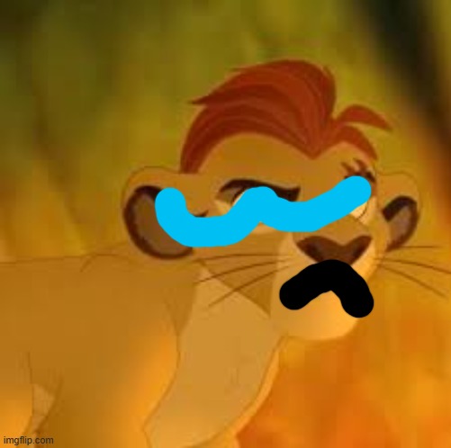 Kion crybaby | image tagged in kion crybaby | made w/ Imgflip meme maker