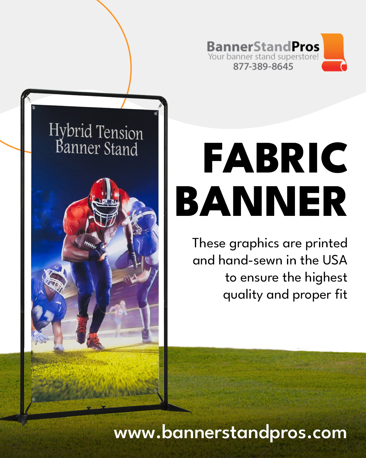Dynamic Tension Fabric Banner Stands for Any Setting! Blank Meme Template