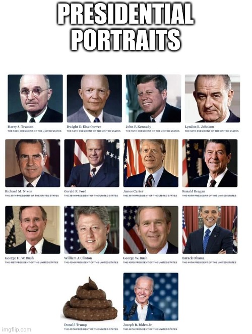 Presidential portraits - Imgflip