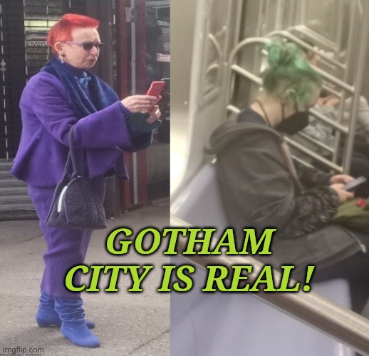 Gotham City is real | GOTHAM CITY IS REAL! | image tagged in funny | made w/ Imgflip meme maker