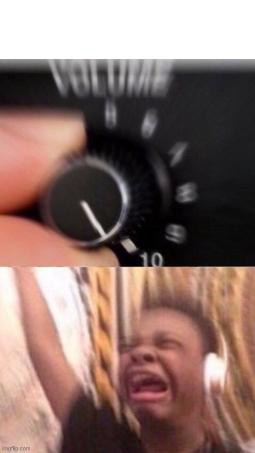 High Quality When your favorite song comes on Blank Meme Template