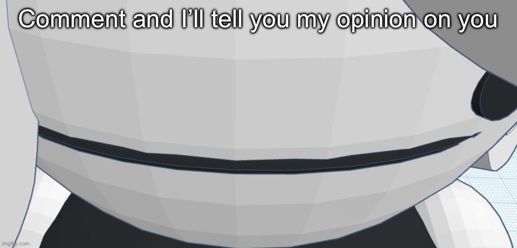 Sexy Chrono bean stare | Comment and I’ll tell you my opinion on you | image tagged in sexy chrono bean stare | made w/ Imgflip meme maker