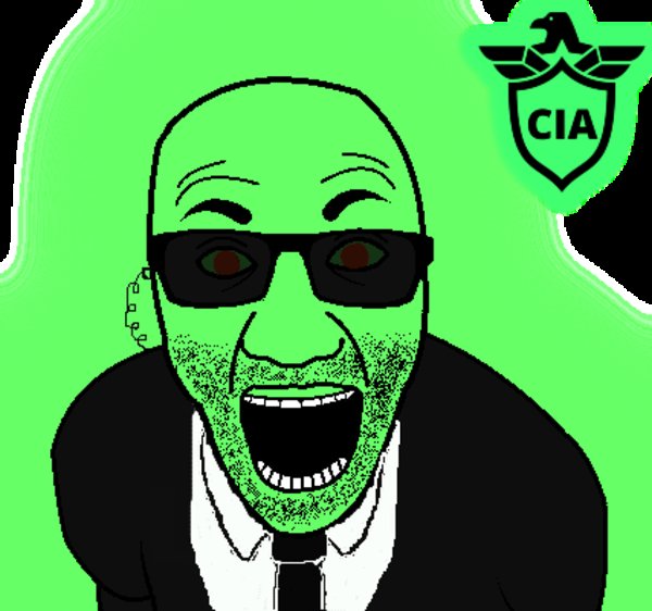 CIA soyjak Blank Meme Template