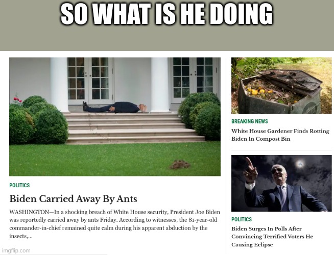 so what is he doing | SO WHAT IS HE DOING | image tagged in joe biden | made w/ Imgflip meme maker