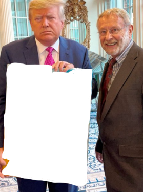 Trump Disappointed Gift Blank Meme Template