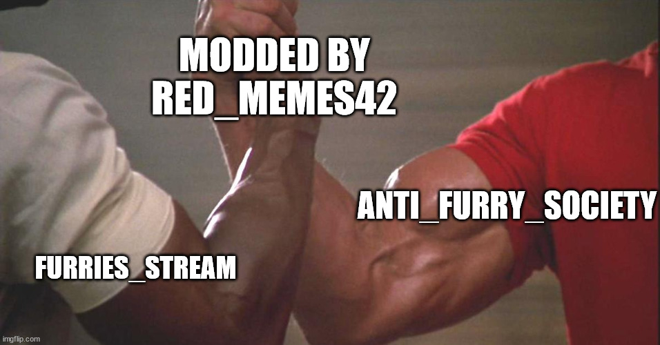A step forward for peace! | MODDED BY RED_MEMES42; ANTI_FURRY_SOCIETY; FURRIES_STREAM | image tagged in predator arm,peace | made w/ Imgflip meme maker