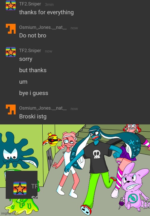 Bro I'm omw | made w/ Imgflip meme maker