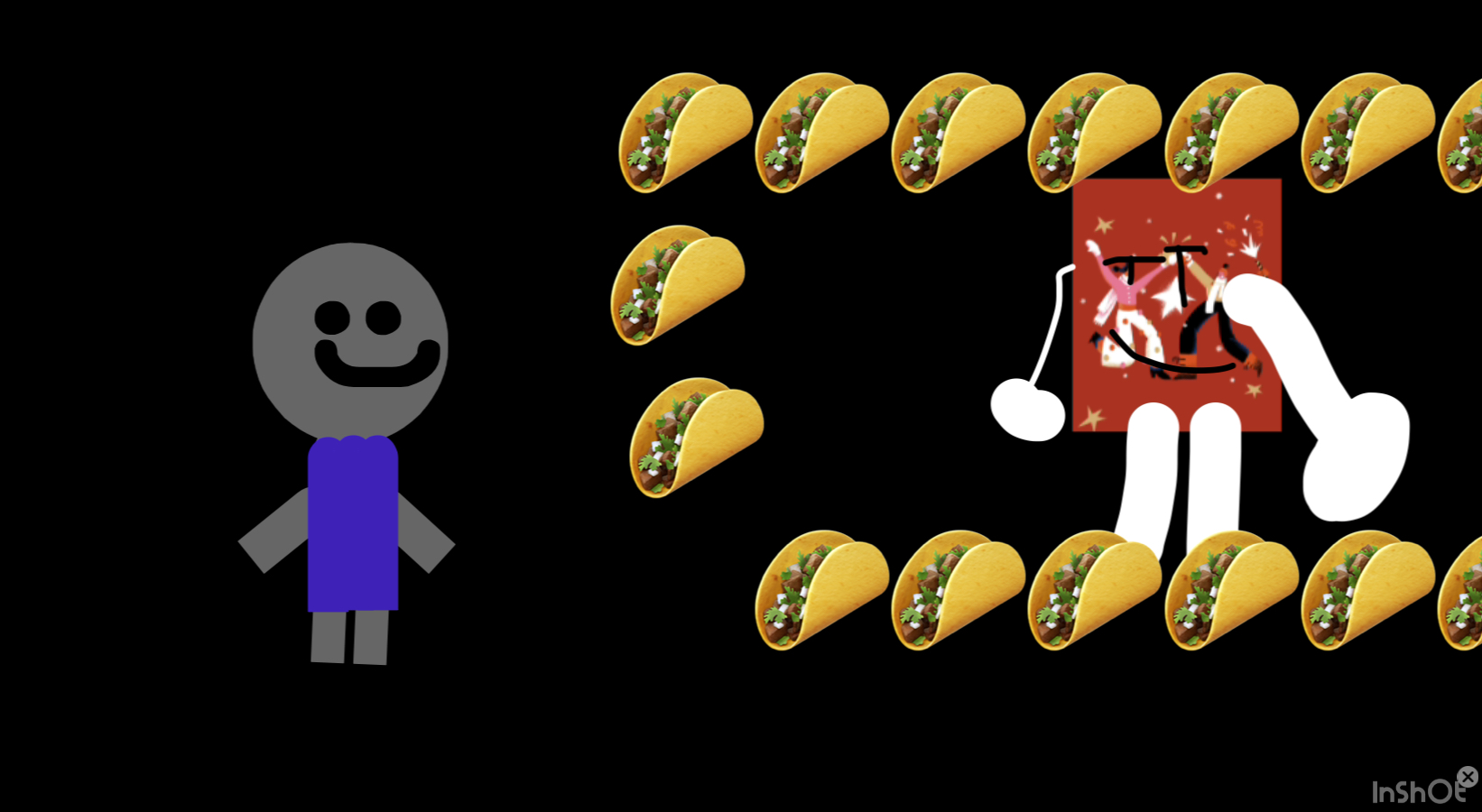 High Quality taco bell inshot Blank Meme Template