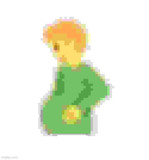 pregnant man compressed edition | made w/ Imgflip meme maker