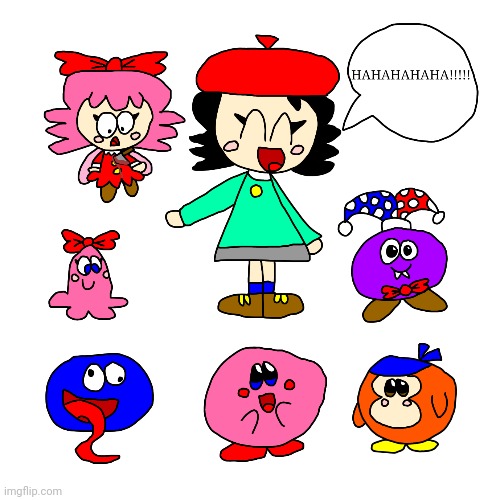 Cutest Kirby Parody Fanart | image tagged in kirby,gore,blood,funny,cute,parody | made w/ Imgflip meme maker