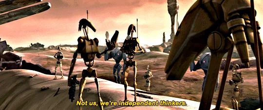 battle droids Blank Meme Template