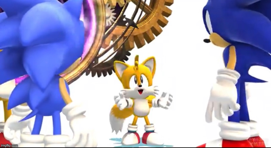 Classic tails being adorable. That0neguy note: SINCE WHEN HAS SONIC HAD A TAIL??? | image tagged in tails the fox | made w/ Imgflip meme maker