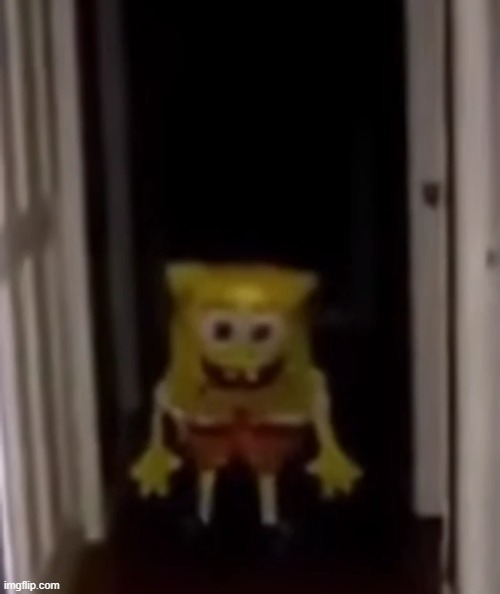 i think spunch bob broke the fourth wall | image tagged in cursed image,lol,scary,idkstare,spunch bob | made w/ Imgflip meme maker