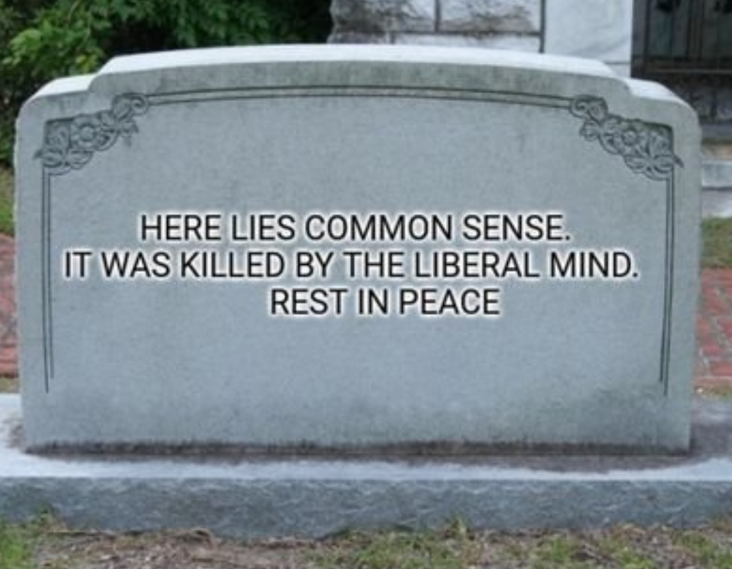 Death of common sense Blank Meme Template