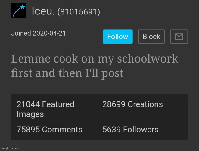 imagine begging iceu to memechat or follow you back. (i don't like iceu that much tho) | made w/ Imgflip meme maker