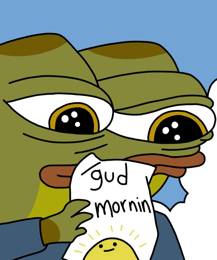 hoppy mornin Blank Meme Template