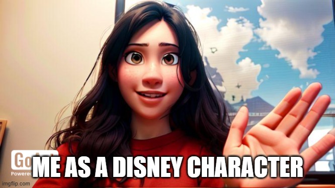 link here: https://www.fotor.com/features/photo-to-cartoon/ | ME AS A DISNEY CHARACTER | made w/ Imgflip meme maker