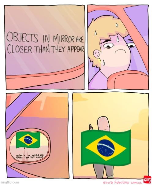 Objects in mirror are closer than they appear | image tagged in objects in mirror are closer than they appear | made w/ Imgflip meme maker
