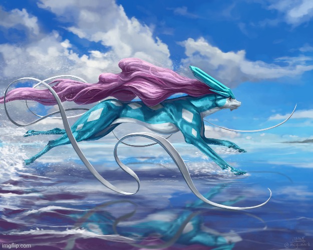 image tagged in suicune | made w/ Imgflip meme maker