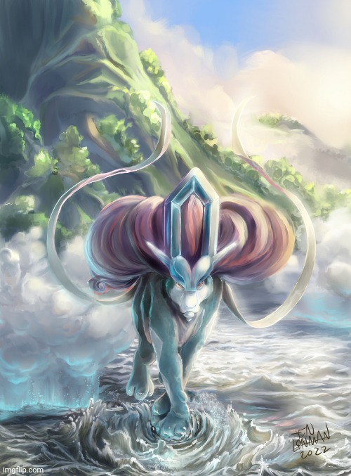 image tagged in suicune | made w/ Imgflip meme maker
