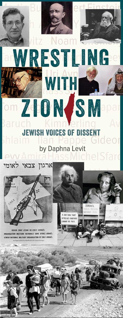 Not ALL Zionists supported the Genocide and the Apartheid and the Occupation... Some were marginalized and persecuted. | image tagged in wrestling with zionism,jewish voices of dissent,not all zionists,antifascists,anti-genocide,the golden rule | made w/ Imgflip meme maker