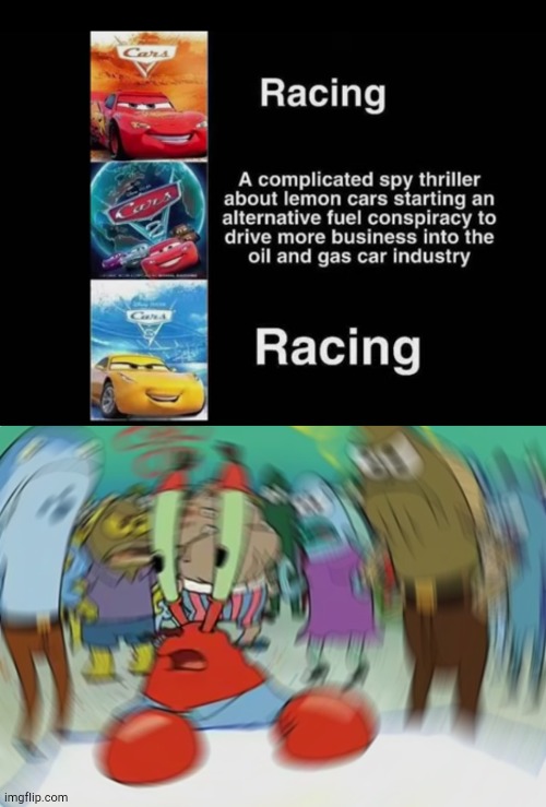 Erm... What the Sigma? | image tagged in mr krabs blur meme,cars | made w/ Imgflip meme maker